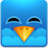 Twitter square happy Icon